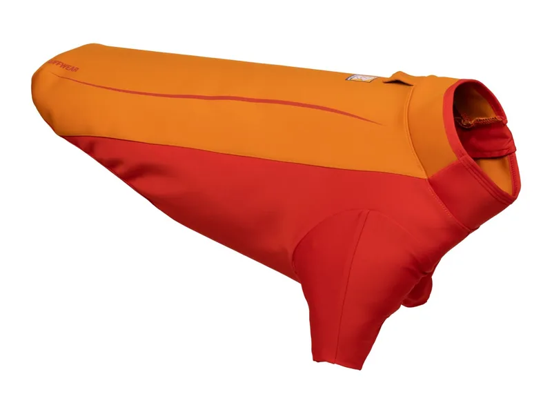 Undercoat Dog Water Jacket en Campfire Orange