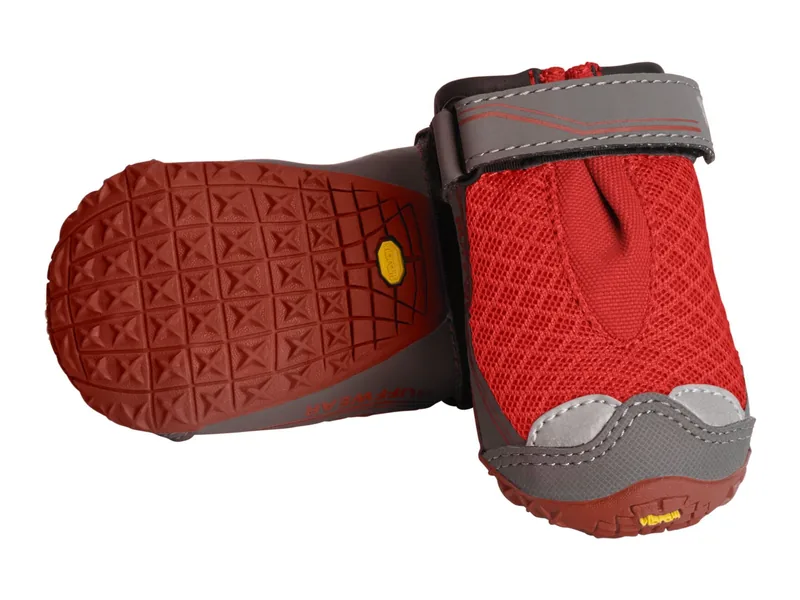 Grip Trex Dog Boots en Red Sumac